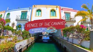 Little Venice, Canary Islands (Puerto de Mogán) in 4K #grancanaria #village