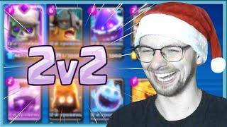  FUNNT EPIC CRINGE 2V2 WITH SUBSCRIBERS! TAVERN BRAWLBEST DECKS / Clash Royale