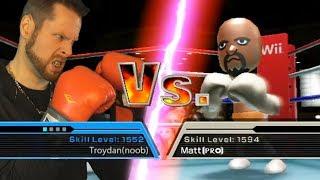 so I tried to become a Wii Sports Boxing Champion..