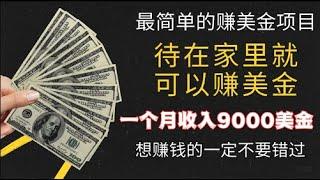 超级简单的网赚项目，只要会使用交易所就可以赚美金的赚钱项目，待在家里就可以赚美金，一个月收入90000美金！想在网上赚钱的的一定不要错过的赚钱项目！任何人都可以做的网赚项目！