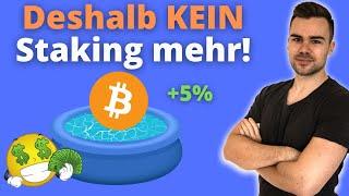 Deshalb STAKE ich meine Coins nicht mehr! | Staking & Risiko