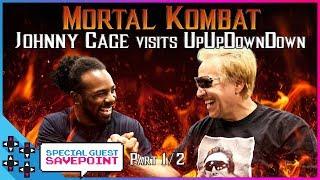 Daniel Pesina aka MORTAL KOMBAT's JOHNNY CAGE visits UpUpDownDown! Round 1 - Special Guest Savepoint