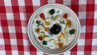 No cooking, under 5 min prep time & kids’ favourite Probiotic Yoghurt Dessert you must try