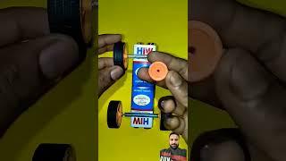 How to make 9 wat ki battery  and ak mini car  #experiment #shortvideo #shorts #1k subscriber