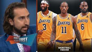 FIRST THINGS FIRST | If LeBron recruits DeMar DeRozan, the Lakers turn their offseason around - Nick
