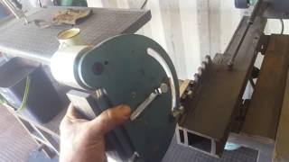 Home built knife grinder overview