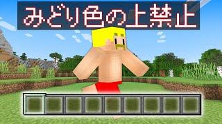 【マイクラ】〇〇したら全ロスする世界でサバイバル！