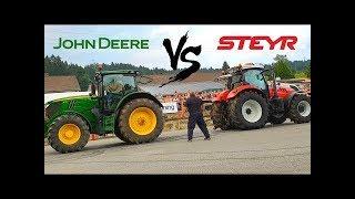 Best of Tractor Tug of War | John Deere vs Steyr, Fendt , Holland, Xerion, Massey Ferguson, Valtra