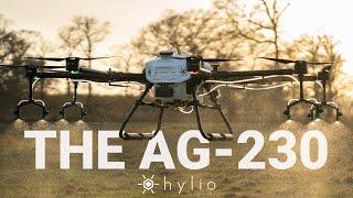 Texas Sized Hylio Crop Spraying Drone - The AG-230