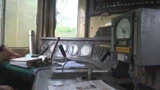 [IRFCA] Loco Cab Ride in "Long Hood Front" WDM3D Diesel Locomotive with Dynamic Braking!!!