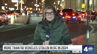 More than 50 cars stolen in DC already in 2024 | NBC4 Washington