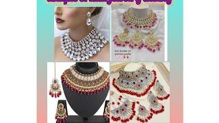 Unique bridal jewelry design// fashion// bridal// jewellery// by// splendid fashion hub