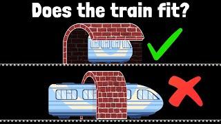 Train Tunnel Paradox Visualised (Animating Einstein's Special Relativity)