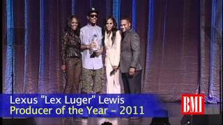 Lexus "Lex Luger" Lewis recieves Producer of the Year at BMI Urban Music Awards 2011