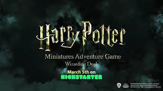 Harry Potter Miniatures Adventure Game Wizarding Duels, The magic begins on Kickstarter.