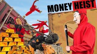 PARKOUR VS MONEY HEIST: Bad Guy hunts down and kills the robber who stole the goods,money | Epic POV