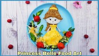 Princess Belle Food Art