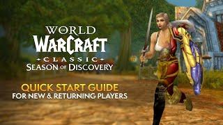 WoW Classic: Season of Discovery - Quick Start Guide for New & Returning Players