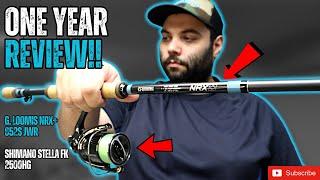 G. LOOMIS NRX+ 852S JWR and SHIMANO STELLA FK 2500HG Review!!