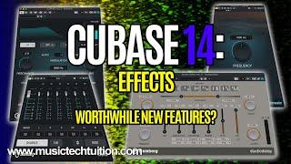 Cubase 14: Effects included in some versions