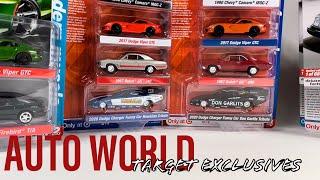 Auto World Deluxe Target Exclusive 2 and 4 Packs