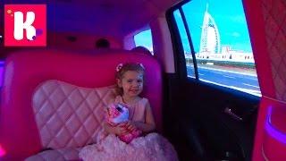 Katy's birthday in Dubai on a pink limo 3 years