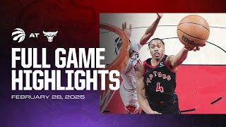 Game Highlights: Raptors at Bulls | February 28, 2025