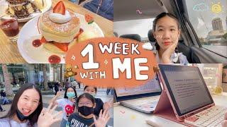 One week with me  1 สัปดาห์ทำอะไรบ้าง? ไปโรงเรียน กิน เที่ยว ช้อป แกะพัสดุ [Nonny.com]