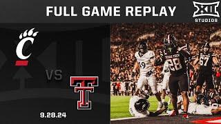 Cincinnati vs. Texas Tech Highlights | 2024 Big 12 Football