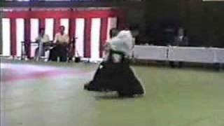 植芝守央道主多摩演武１９９３年 Moriteru Ueshiba Doshu Tama Aikikai Demo