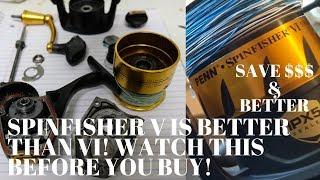 SPINFISHER VI review, THE TRUTH! V is BETTER AND CHEAPER!