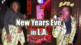 NEW YEARS EVE 2020 VLOG in Los Angeles | What it's Like Clubbing in LA | Looks By Naheemah