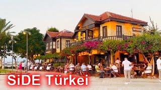 SiDE old town in the evening - (Kumköy) Turkey in October 2023 #side #kumköy #turkey​