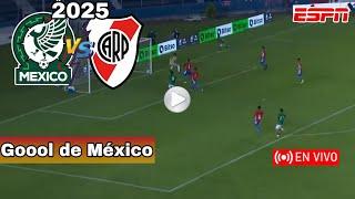 River Plate vs. México en vivo, donde ver, a que hora juega River vs. México 2025