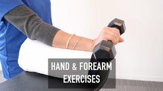 6 Hand & Forearm Exercises with Breakthrough Physical Therapy