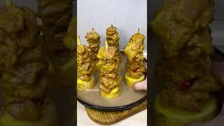 حيلة للشوي القطبان الدجاج فالفران (شاورما)