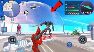 Unlimited Speed (Red Goblin Fight Black Robot) Superhero With Unlimited Speed - Android Gameplay HD