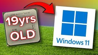 Windows 11 on 19 YEAR OLD CPU (Tech Vlog #3)