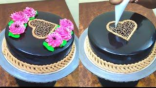 Chocolate Cake | New Chocolate Flawars Cake Design | Chocolate Cake Recipe #3