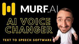 MURF AI Voice Changer - Text to Speech Software