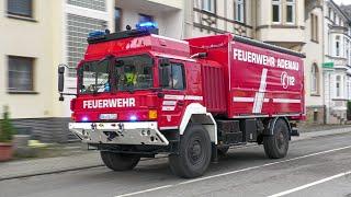 [Großbrand Adenau]  Einsatzfahrten Feuerwehr & Rettungsdienst