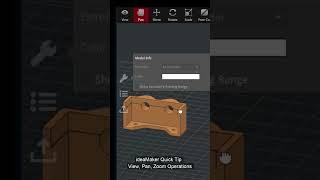 Raise3D Quick Tech Tip - ideaMaker: UI navigation View Pan Zoom #shorts