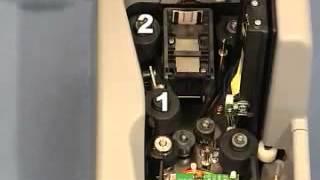 Digital Check Cleaning the Main Drive Rollers in the TS230 Using Swabs