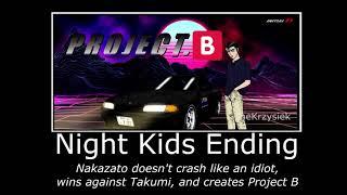 Initial D all endings