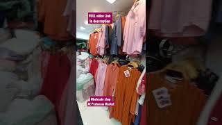 long dresses wholesale shop at Bangkok market #dress #shopping#bangkok2022 #pratunammarket #fashion