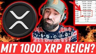 MIT 1000 XRP REICH? WANN FINANZIELLE FREIHEIT DURCH RIPPLE? ANALYSE | XMAS SPECIAL