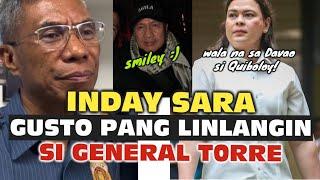 AKALA NI INDAY MALOLOCU NIYA SI GENERAL TORRE! WALA NA DAW SA DAVAO SI QUIBOLOY HAHAHA