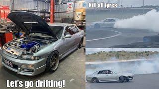 Forged ITB RB25 - 8000rpm of RB goodness drifting!