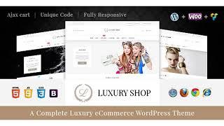 Luxury - WooCommerce WordPress Theme | Themeforest Website Templates and Themes