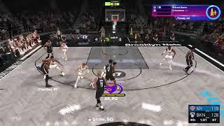 Nba2k24 My Career Gameplay: (Match 9)Nets vs New York Knicks️FULL MATCH & HIGHLIGHTS